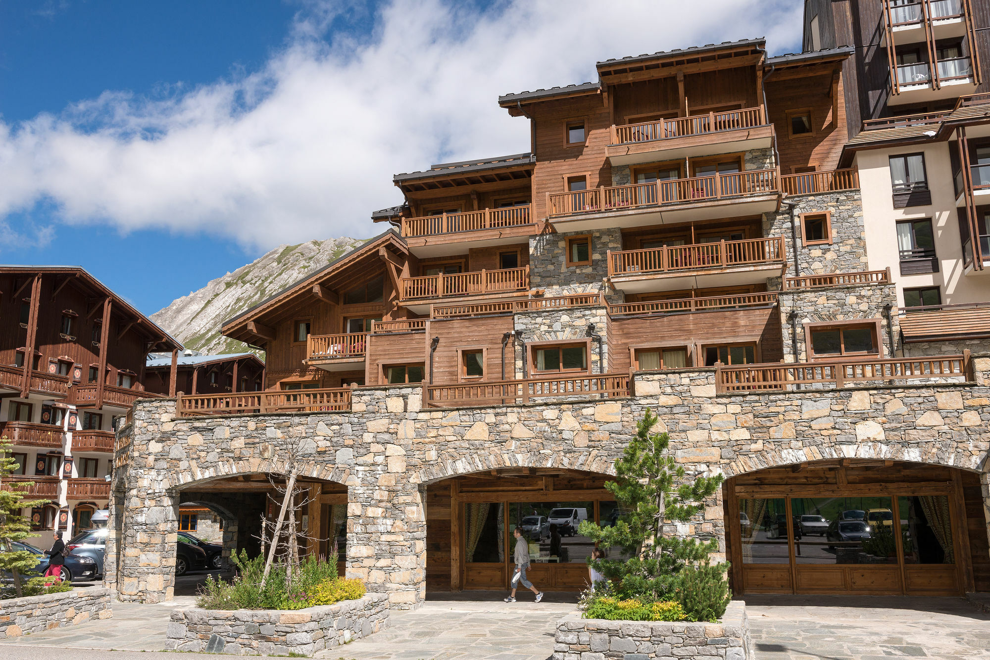 Cgh Residences & Spas La Ferme Du Val Claret Tignes Exterior foto