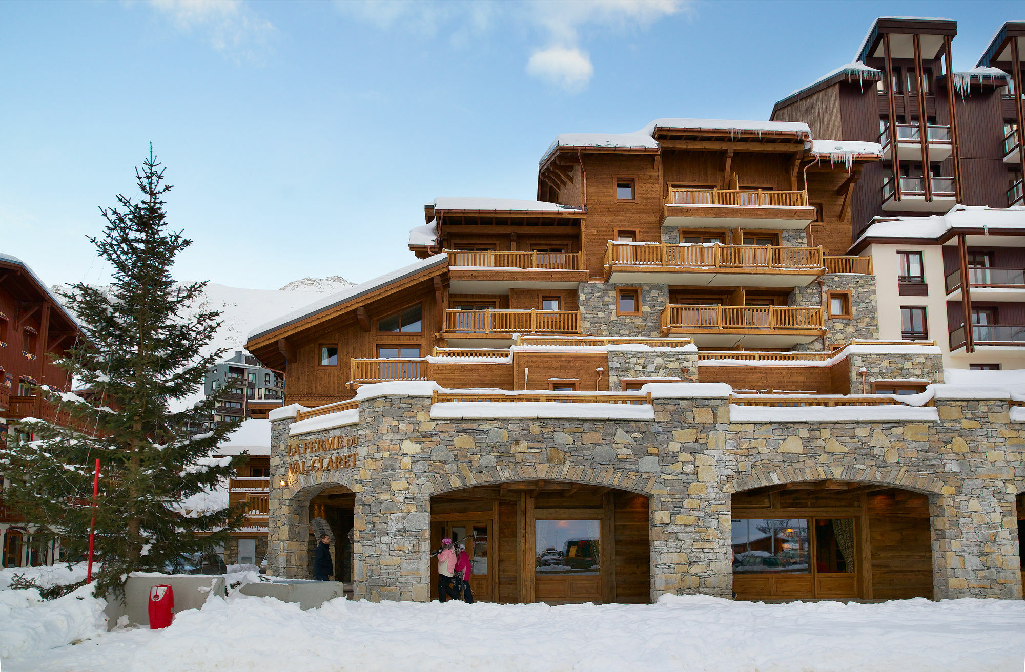 Cgh Residences & Spas La Ferme Du Val Claret Tignes Exterior foto